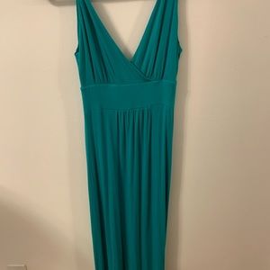 Turquoise maxi dress